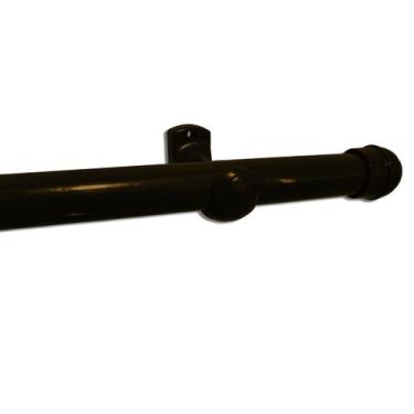 Imagem de Varal 4 Metros para Cortina Longa 28mm Kit Varão Resistente - EMPÓRIO 