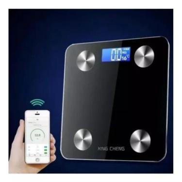 Imagem de Balanca De Banheiro Digital Bluetooth Bioimpendancia - Império
