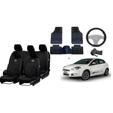 Imagem de Kit Exclusivo Bravo 07-17: Capas em Couro e Tapete Personalizado - aer