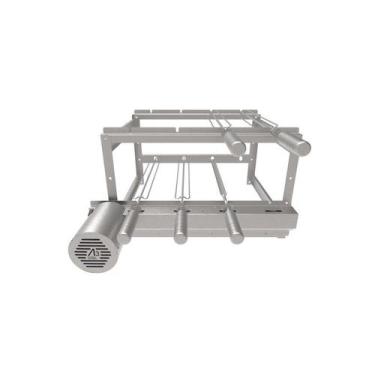 Imagem de A3 Grill Tradicional - Motor Giratório para 4 Espetos