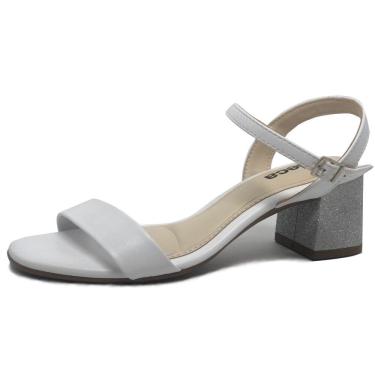 Imagem de Sandalia Feminina Salto Baixo Moleca 5496.101