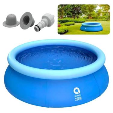 Imagem de piscina inflavel criança adulto jardim grande 2600 litros diametro Azu