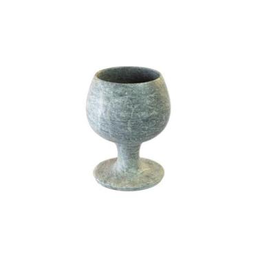 Imagem de Taça para Vinho em Pedra Sabão 250ml - Industria São Jose