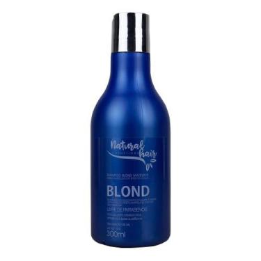 Imagem de CD 008 - Shampoo Matizador para Cabelo Loiro Blond Natural Hair 300ml 