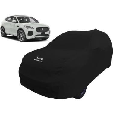 Imagem de Capa Automotiva Jaguar E-pace Tecido Helanca Cor Preta - Mz, Preta