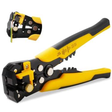 Imagem de Alicate Decapador de Fio Corta Descasca Cabo Profissional Cortador Cri