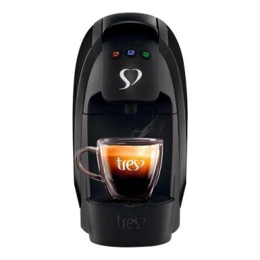 Imagem de Cafeteira Expresso Três Corações Luna Preto - Tres Coracoes, 110V