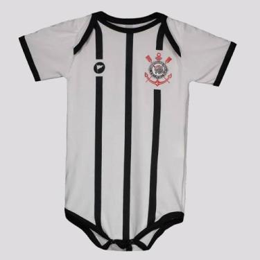 Imagem de Body Corinthians Listrado UV - Torcida Baby, G