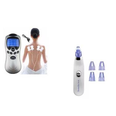 Imagem de Combo Aparelho Fisioterapia + Removedor de Cravos Pilhas - Jbb Solutio