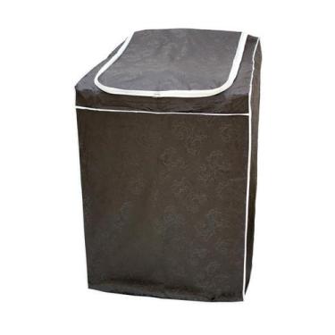 Imagem de Capa Maquina De Lavar Com Zíper Electrolux  Brastemp Marron - Ribercap