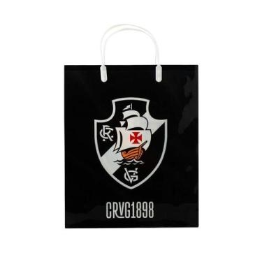 Imagem de Sacola Para Presentes Vasco 33X27Cm - Minas de presentes