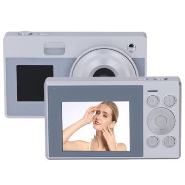 Imagem de Câmera Digital, FHD 1080P 48MP Câmera Infantil Anti Shake Vlogging Camera Com Zoom Digital 16X, Luz de Preenchimento de Microfone Integrada, Câmera Pequena Compacta para (Sem