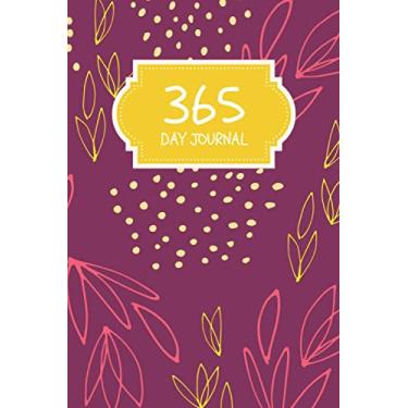 Imagem de 365 Day Journal - One Page A Day | Lined | Undated | 6x9 Daily Diary | Abstract Background Cover: Daily Diary for 365 days of Journaling. Gift for Family and Friends
