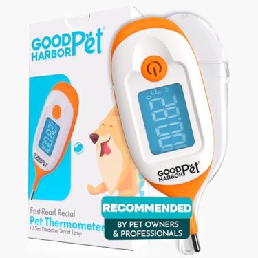 Imagem de Good|Harbor Goodharborpet-Onlytemp Ultra-Fast 10S Read, Ip55 Resistente À Água - Termômetro Retal De Precisão Para Animais De Estimação