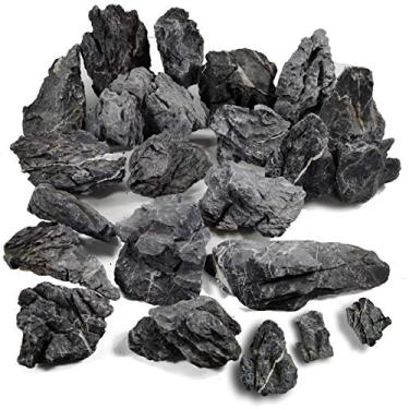 Imagem de Voulosimi Pedra de pedra Seiryu de 20 kg para aquários, modelo paisagismo, decoração de tanques