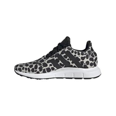 Imagem de adidas Tênis feminino Swift Run 1.0, Wonder Alumina/Preto/Branco, 40