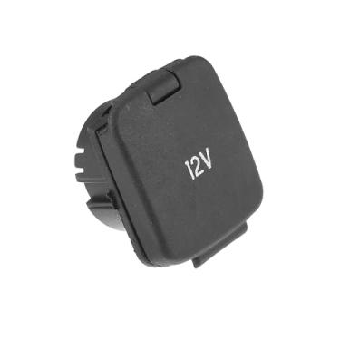 Imagem de Partuto BB5Z-19A487-BA/Frente Direita/Tampa de Saída de Tampa de Cigarro de 12V para Ford F-150 para Ford Edge/Tampa de Soquete de Isqueiro/Impermeável/Plástico/1 peça/Substituição Preta