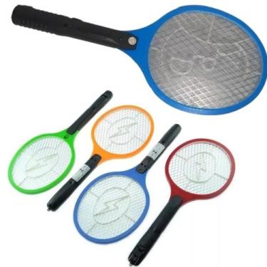 Imagem de Raquete Mata Mosquito Pernilongo Elétrica Recarregável - BC BORA COLEG