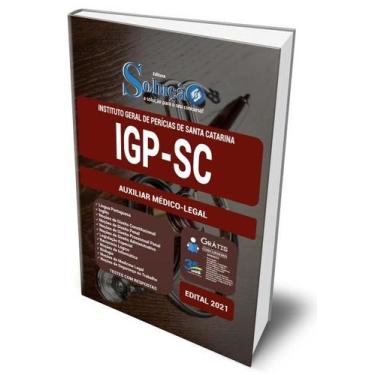 Imagem de Apostila IGP-SC - Auxiliar Médico-Legal - Editora Solução