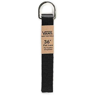 Imagem de Cadarços de reposição unissex Vans Off The Wall com cordões lisos, Preto, 54 M EU