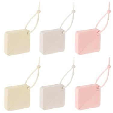 Imagem de Sunch Craft 6 caixas, 300 folhas, papel de sabonete, portátil, para viagem, descartável, sabonete, papel para lavar as mãos (quadrado)