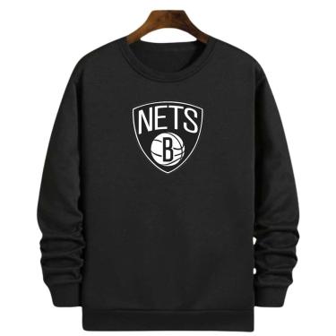 Imagem de Blusa Moletom Gola Basquete Brookyln Netss Kyrie KD Basketball