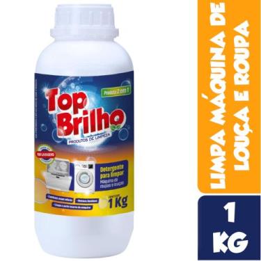 Imagem de Limpa Máquina De Lavar Roupas E Louças 2 Em 1 Top Brilho - Rende até 1