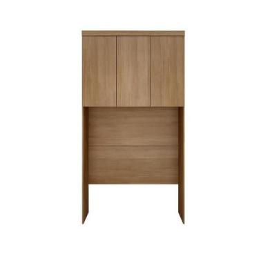 Imagem de Modulado Aéreo Solteiro 3 Portas - Rizon-Cumaru - Móveis Novo Horizont