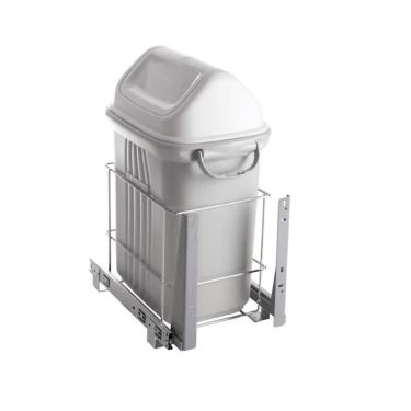 Imagem de Lixeira De Embutir Deslizante 19L 7148T Cromado