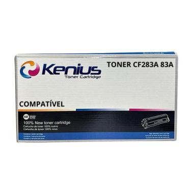 Imagem de Kit 3x Toner 83A Preto Compativel Para LaserJet Pro M201dw, M225dw, M1