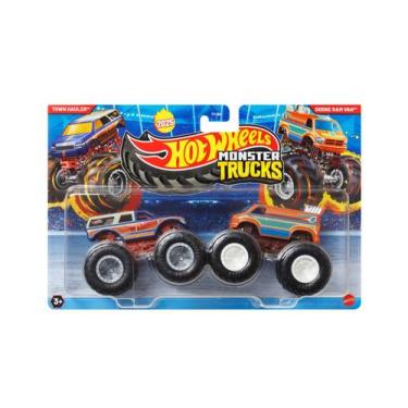 Imagem de Hot Wheels Monster Truck Pack Com 2 - Mattel Fyj64 Escolha, Jcc65