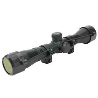 Imagem de Luneta Riflescope Foco Zoom Mira Caça Visao Longo Alcance Esporte Pain
