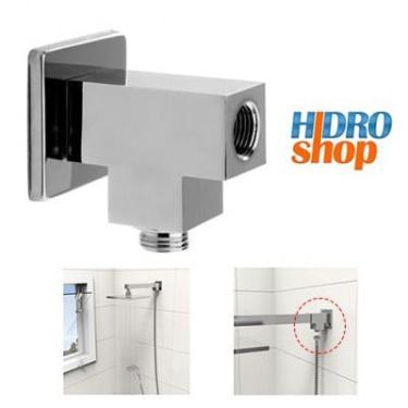 Imagem de Desviador Quadrado para Chuveiro Quadrado - 191204