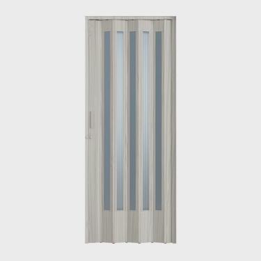 Imagem de Porta Sanfonada Pvc Plastporta 210x60cm Translucida Bcf