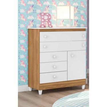Imagem de Cômoda 5 Gavetas Adhara Peternella- Straso Móveis