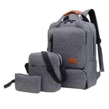 Imagem de Mochila Grande Executiva Escolar e para Notebook 15.6" Poleg Cor:-Unissex