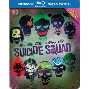 Imagem de DVD Blu-Ray - Esquadrão Suicida  Steelbook 
