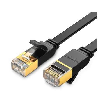 Imagem de Cabo De Rede Lan Cat7 Ugreen Uftp Flat Ethernet Gigabit 2m