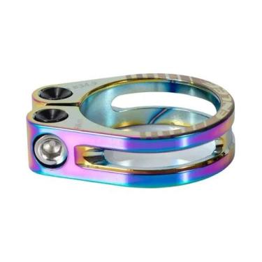 Imagem de Braçadeira para Espigão de Bicicleta MTB 34.9mm - Aço Inoxidável 304, 