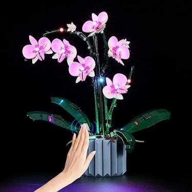 Imagem de BRIKSMAX Kit de iluminação LED para Lego Orchid 10311 (versão do interruptor do sensor de varredura manual) - compatível com o modelo Lego Creator Expert - não inclui o conjunto Lego