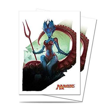 Imagem de Oficial Magic: The Gathering Battle for Zendikar "Kiora, Master of the Depths" mangas protetoras de deck padrão (pacote com 80 unidades)
