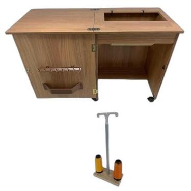 Imagem de Móvel Gabinete Mesa Maquina De Costura Brother Bm2800 - Star Costura