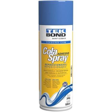 Imagem de Cola SPRAY Reposicionável 500ML Tekbond