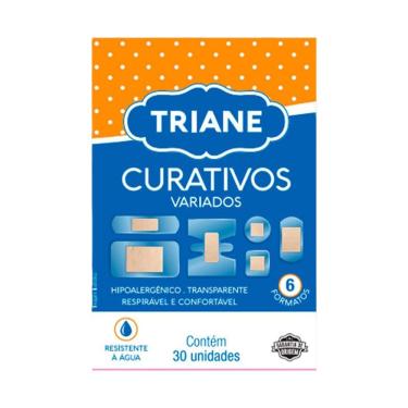 Imagem de Curativo Triane 6 formatos diferentes 30 Unidades