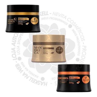 Imagem de Haskell Máscaras Cavalo Forte Mandioca Encorpa Cabelo