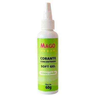 Imagem de Corante Soft Gel 60g Verde Limão - Mago