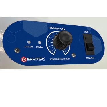 Imagem de Seladora De Embalagem Sulpack Controlador De Temperatura Eletrônico 220v Sp 700 Te