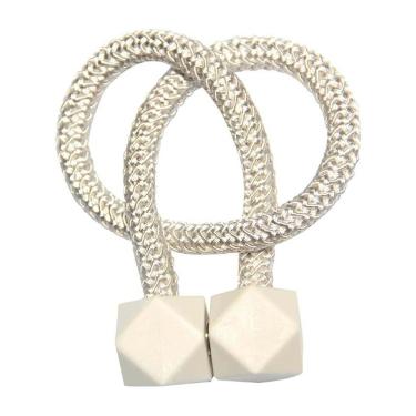 Imagem de Kit 2 Prendedor De Cortina Magnético Multifuncional