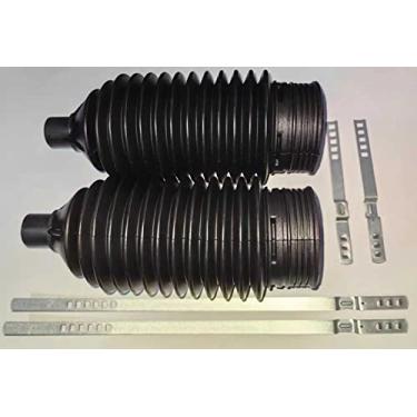 Imagem de Kit de botas de fole de direção 102565901 Substituição para carrinhos de golfe 2004-up Club Car Precedent G/E Conjunto de caixa de direção # 102288601, 103679701 lados esquerdo e direito