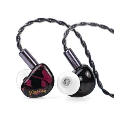 Imagem de Monitor intra-auricular Linsoul Kiwi Ears Cadenza 10 mm vermelho beríl